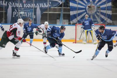 ХК «Рязань» начал домашнюю серию игр с победы над «Барсом»